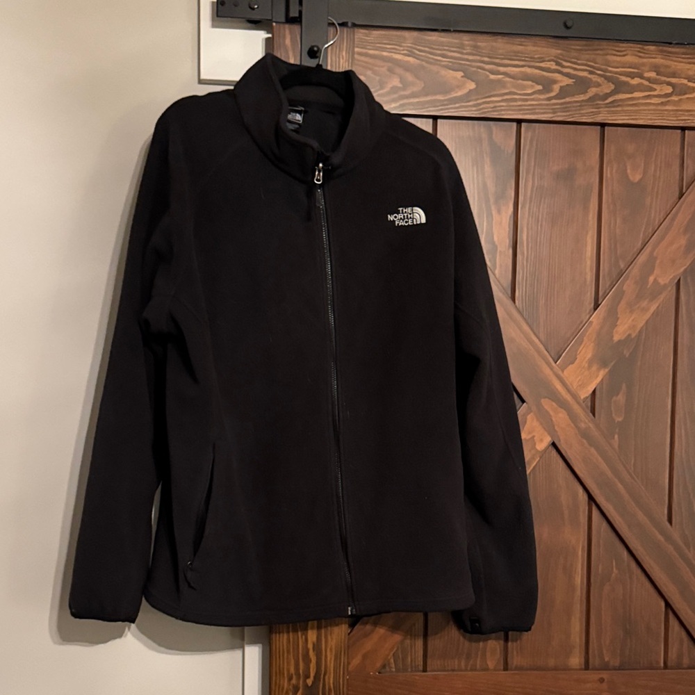 The North Face Black Full-Zip Fleece Jacket